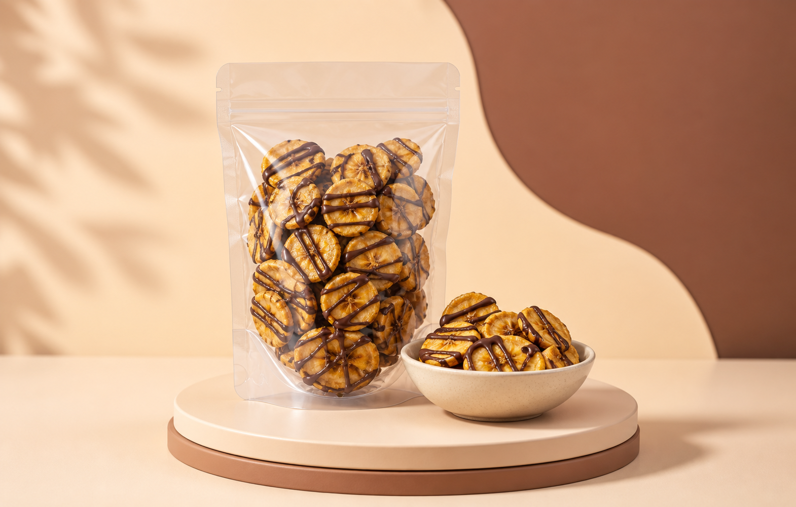 Keripik Pisang Cokelat